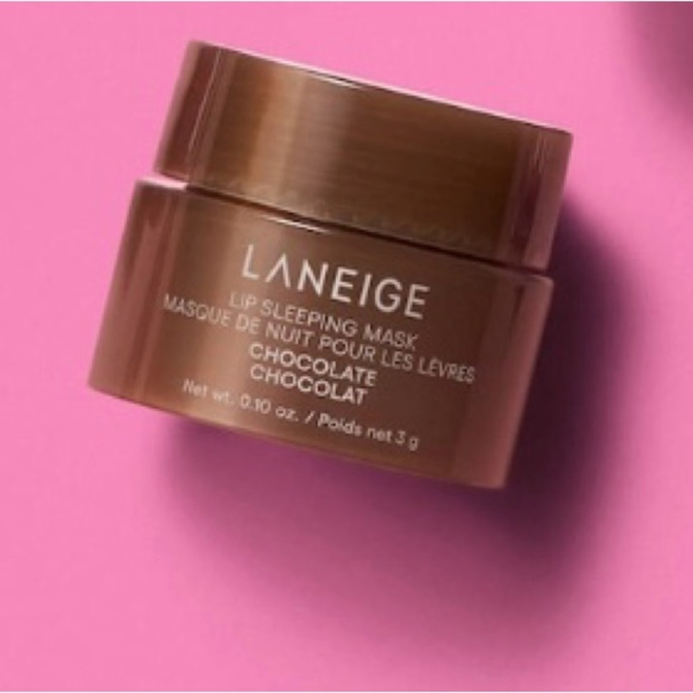 🌸LANEIGE Lip Sleeping Mask Limited Edition in Chocolate Deluxe Mini 3g